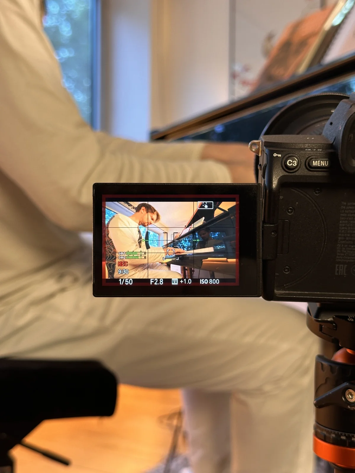 Photo additionnelle du tournage avec Guillaume Masson
