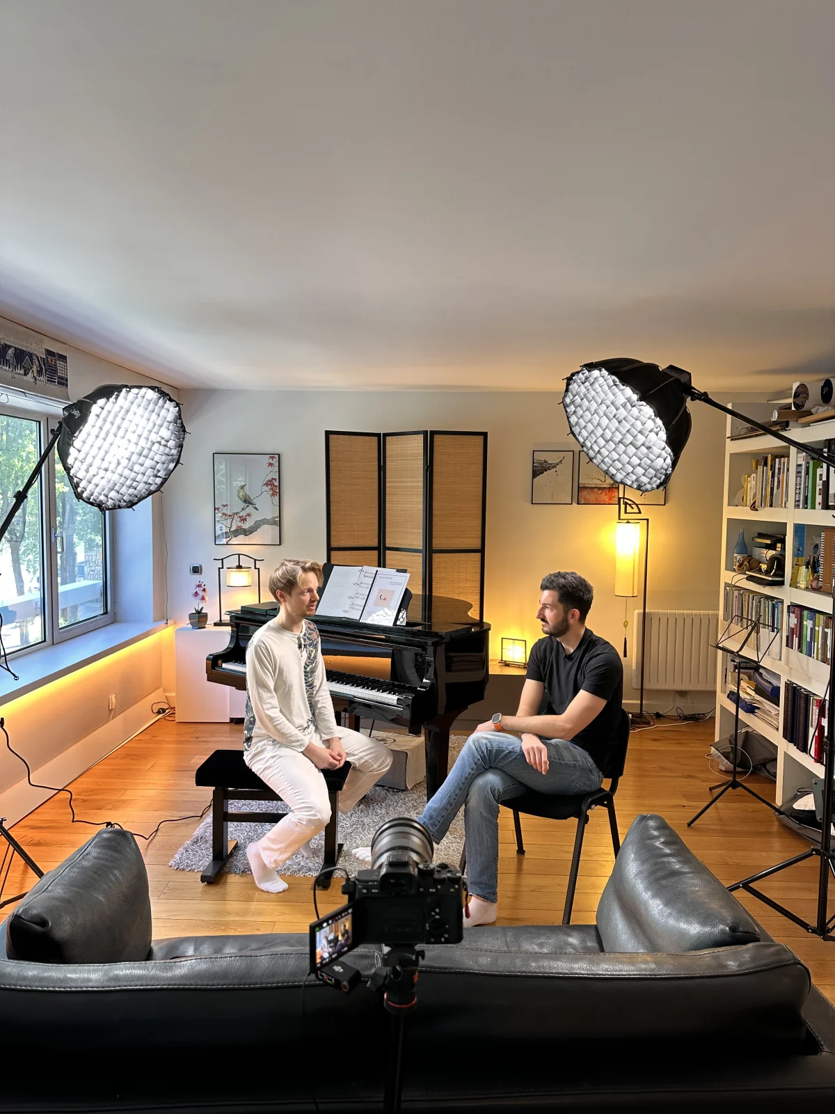 Photo additionnelle du tournage avec Guillaume Masson
